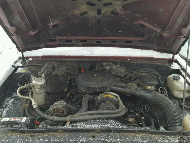 1GCCS14R0G2158746 - 1986 CHEVROLET S TRUCK S1 RED photo 7