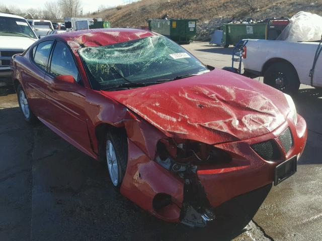 2G2WP552X61274899 - 2006 PONTIAC GRAND PRIX RED photo 1