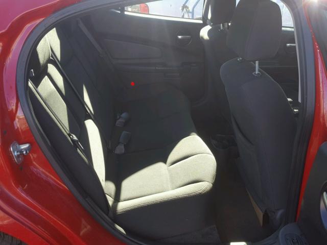 2G2WP552X61274899 - 2006 PONTIAC GRAND PRIX RED photo 6