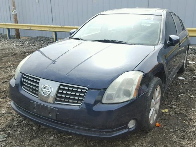 1N4BA41E85C868685 - 2005 NISSAN MAXIMA SE BLUE photo 2