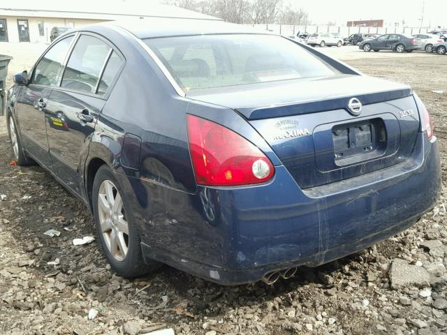 1N4BA41E85C868685 - 2005 NISSAN MAXIMA SE BLUE photo 3