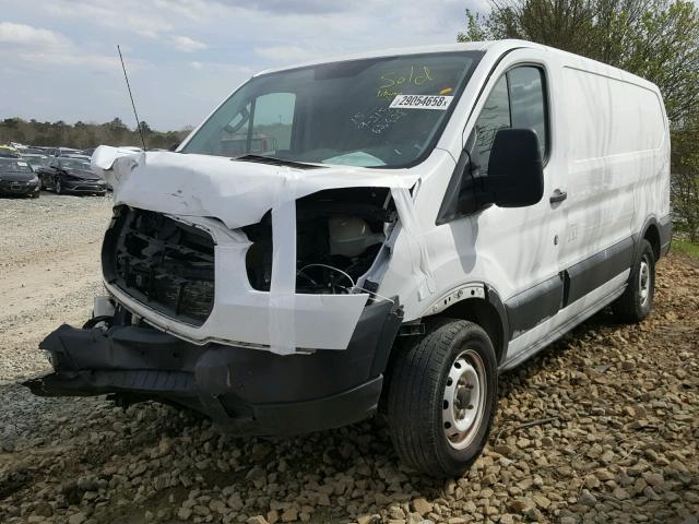 1FTNE1YM5FKB19776 - 2015 FORD TRANSIT T- WHITE photo 2