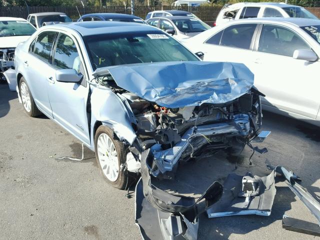 3FADP0L36BR290174 - 2011 FORD FUSION HYB BLUE photo 1