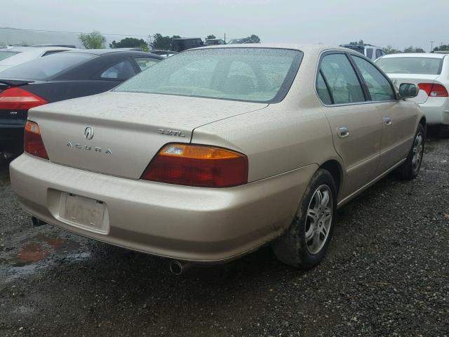 19UUA5668YA023380 - 2000 ACURA 3.2TL GOLD photo 4