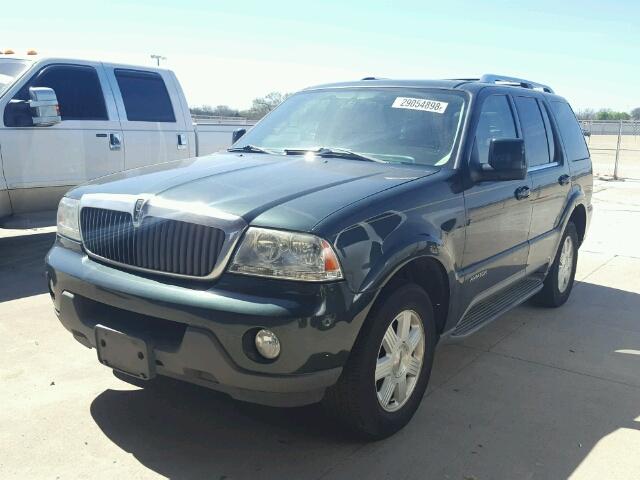 5LMEU68H53ZJ21591 - 2003 LINCOLN AVIATOR 绿色 照片 2