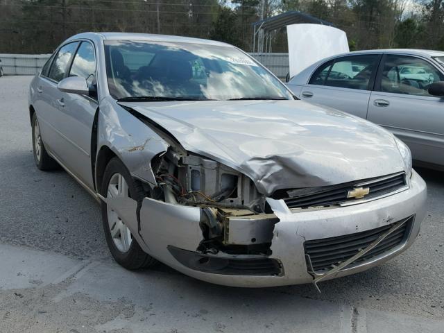 2G1WC581X69300924 - 2006 CHEVROLET IMPALA LT SILVER photo 1