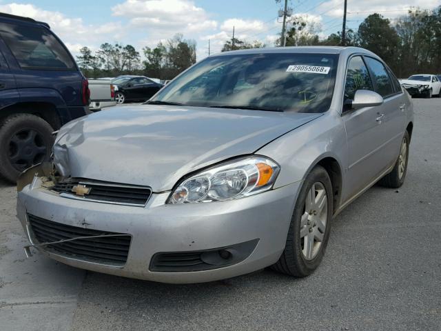 2G1WC581X69300924 - 2006 CHEVROLET IMPALA LT SILVER photo 2