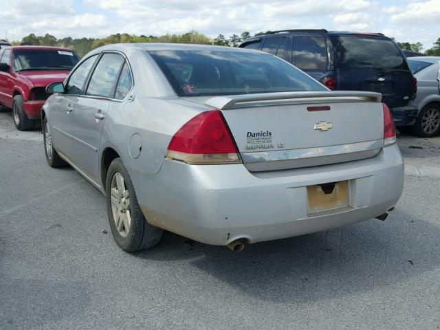 2G1WC581X69300924 - 2006 CHEVROLET IMPALA LT SILVER photo 3