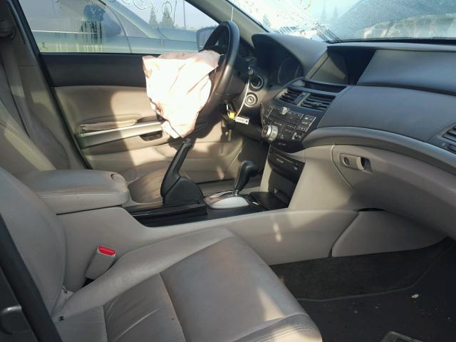 1HGCP3F84AA024368 - 2010 HONDA ACCORD EXL GRAY photo 5