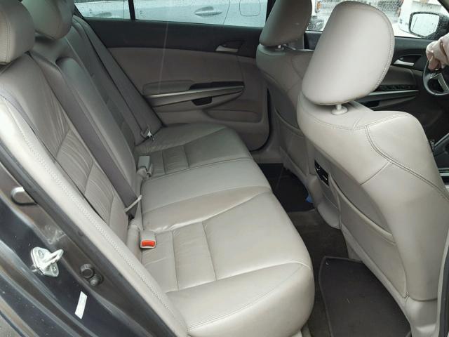 1HGCP3F84AA024368 - 2010 HONDA ACCORD EXL GRAY photo 6