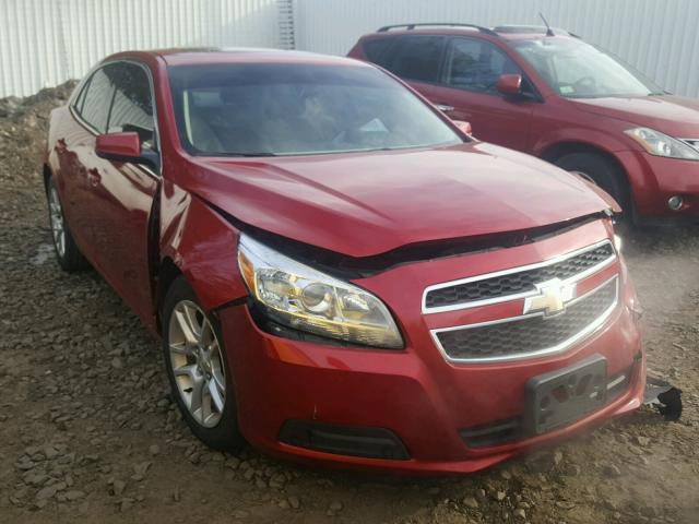 1G11D5RR2DF103925 - 2013 CHEVROLET MALIBU 1LT RED photo 1