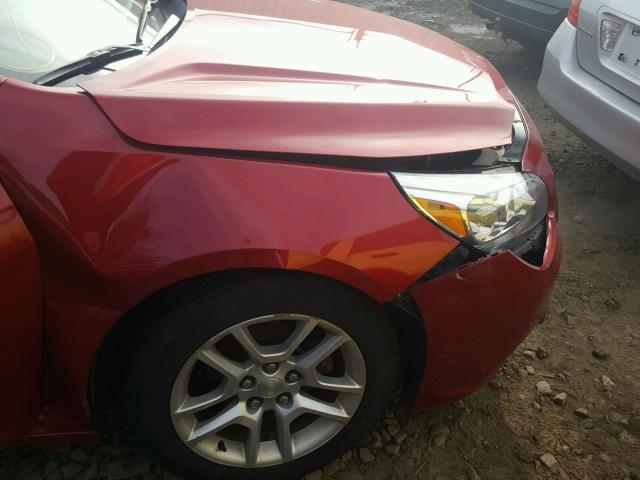 1G11D5RR2DF103925 - 2013 CHEVROLET MALIBU 1LT 红色 照片 9