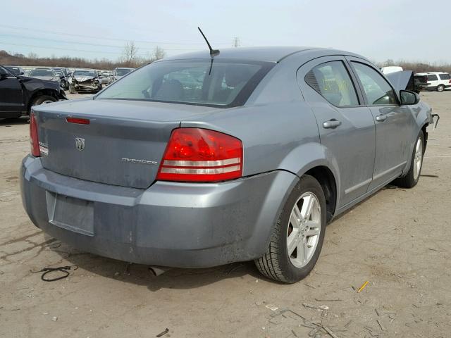 1B3CC1FB0AN232414 - 2010 DODGE AVENGER EX GRAY photo 4