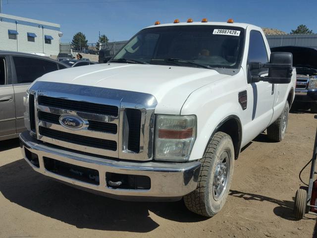 1FTSF20R88ED31408 - 2008 FORD F250 SUPER WHITE photo 2