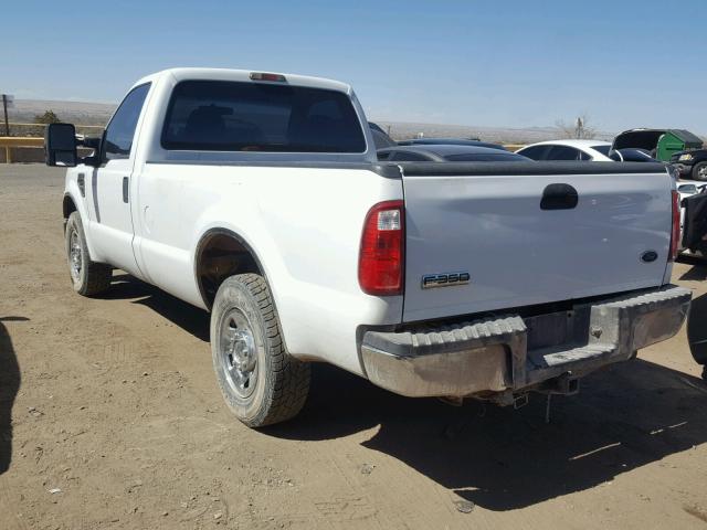 1FTSF20R88ED31408 - 2008 FORD F250 SUPER WHITE photo 3