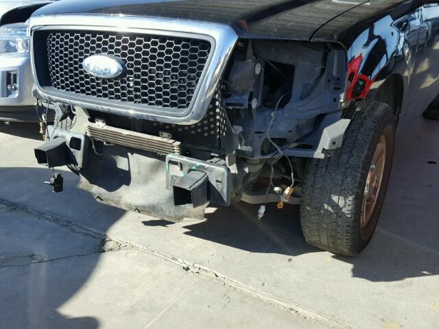 1FTRW12W68FB36476 - 2008 FORD F150 SUPER BLACK photo 9