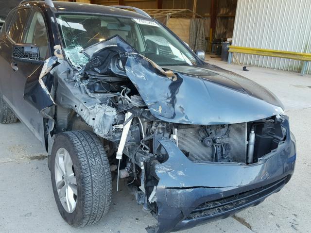 JN8AS5MT7DW514614 - 2013 NISSAN ROGUE S BLUE photo 9