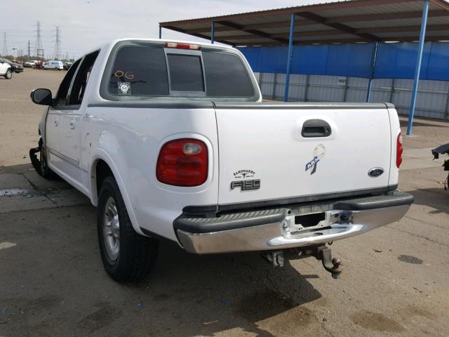 1FTRW07L51KD88211 - 2001 FORD F150 SUPER WHITE photo 3