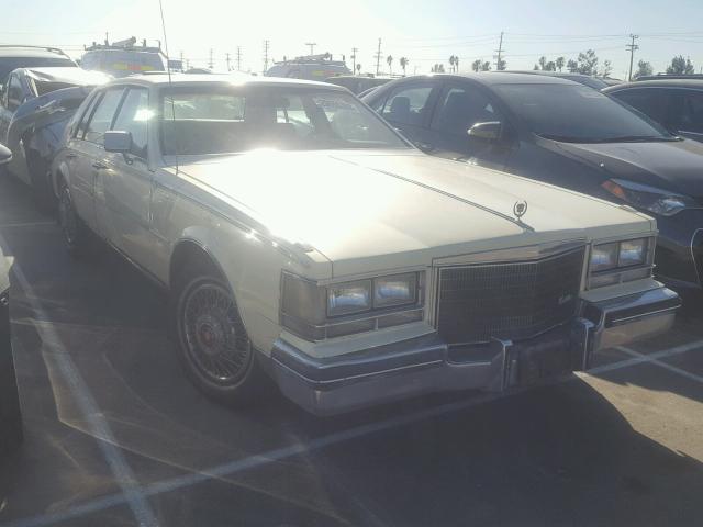 1G6AS6987EE822477 - 1984 CADILLAC SEVILLE CREAM photo 1