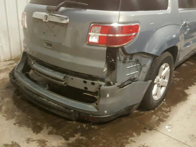 5GZER23788J290122 - 2008 SATURN OUTLOOK XR ნაცრისფერი ფოტო 9