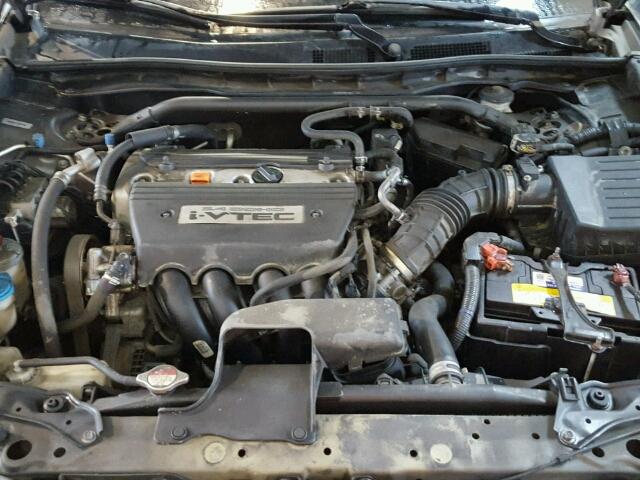 1HGCS12808A800823 - 2008 HONDA ACCORD EXL GRAY photo 7