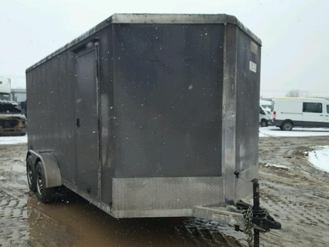 54BNA2025E1305810 - 2014 TRAIL KING ENCLOSED ნაცრისფერი ფოტო 1