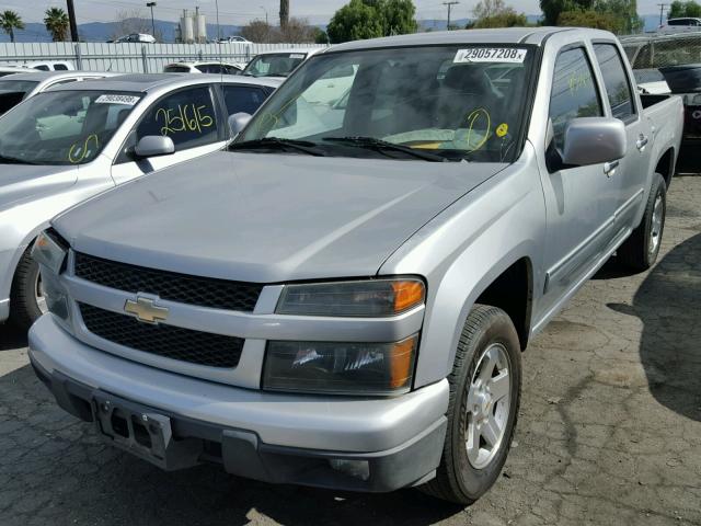 1GCDSCDE1A8101621 - 2010 CHEVROLET COLORADO L SILVER photo 2