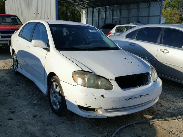 1NXBR32E36Z714307 - 2006 TOYOTA COROLLA S WHITE photo 1