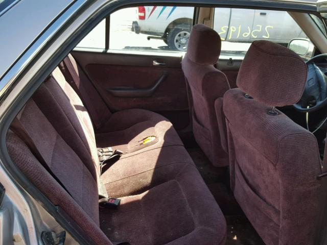 1HGCB7570PA072487 - 1993 HONDA ACCORD EX GOLD photo 6