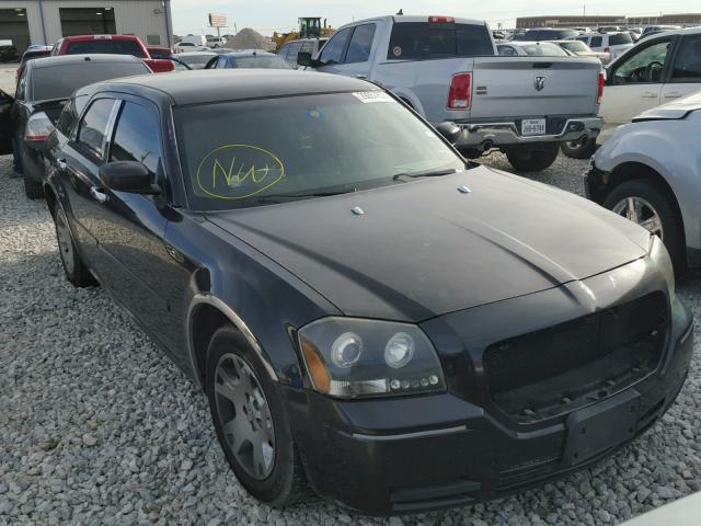 2D4FV47T06H414826 - 2006 DODGE MAGNUM SE BLACK photo 1