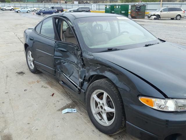 1G2WP52K9YF211535 - 2000 PONTIAC GRAND PRIX GREEN photo 10