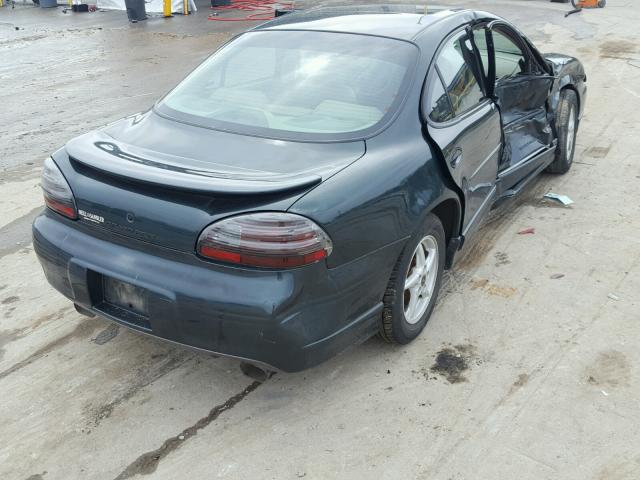 1G2WP52K9YF211535 - 2000 PONTIAC GRAND PRIX GREEN photo 4