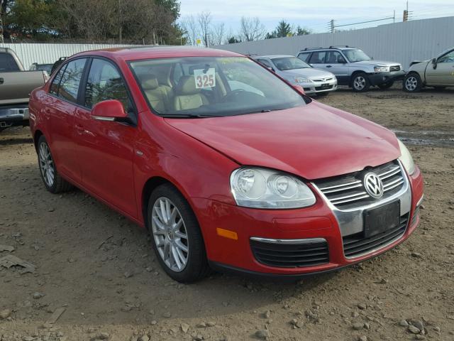 3VWRA71K08M198114 - 2008 VOLKSWAGEN JETTA WOLF RED photo 1