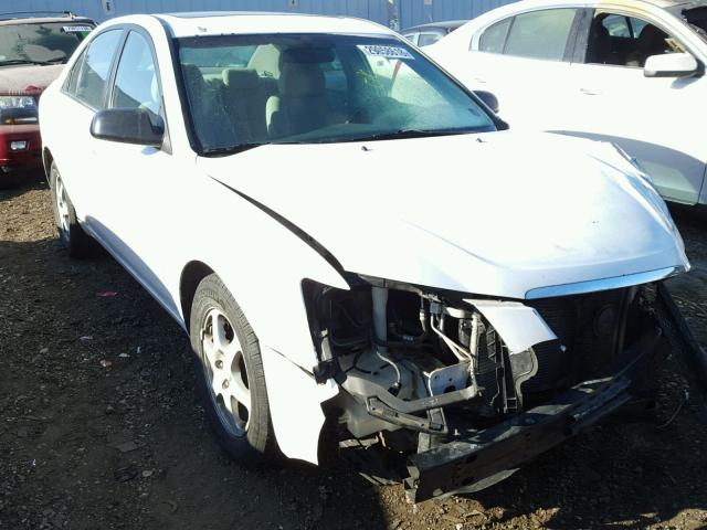 5NPEU46F56H126623 - 2006 HYUNDAI SONATA GLS WHITE photo 1