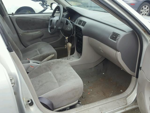 1Y1SK5282YZ406187 - 2000 CHEVROLET GEO PRIZM 银色 照片 5