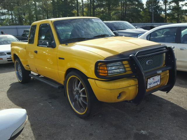 1FTYR14U42TA08292 - 2002 FORD RANGER SUP YELLOW photo 1