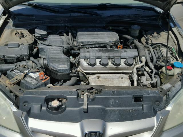 2HGES26754H516471 - 2004 HONDA CIVIC EX ოქროსფერი ფოტო 7
