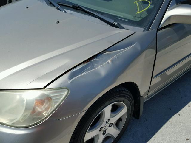 2HGES26754H516471 - 2004 HONDA CIVIC EX ოქროსფერი ფოტო 9