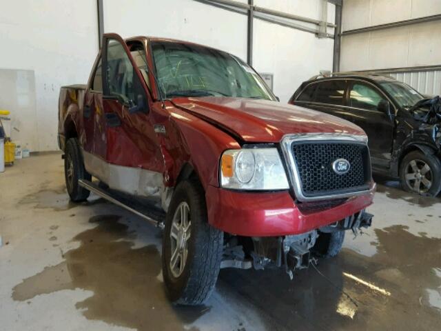 1FTRW12W17KA73230 - 2007 FORD F150 SUPER RED photo 1