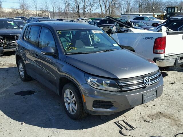 WVGBV7AX8DW017965 - 2013 VOLKSWAGEN TIGUAN S CHARCOAL photo 1