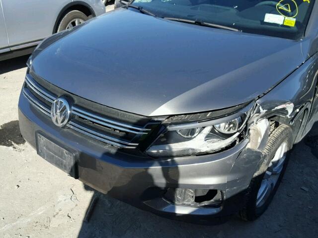 WVGBV7AX8DW017965 - 2013 VOLKSWAGEN TIGUAN S CHARCOAL photo 9