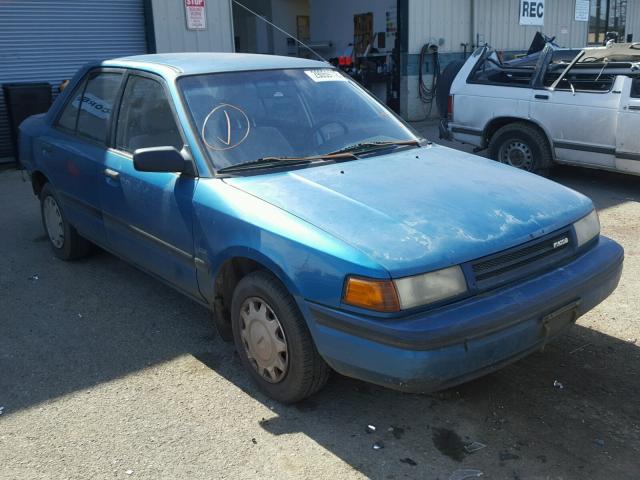 JM1BG2244N0409481 - 1992 MAZDA PROTEGE DX BLUE photo 1