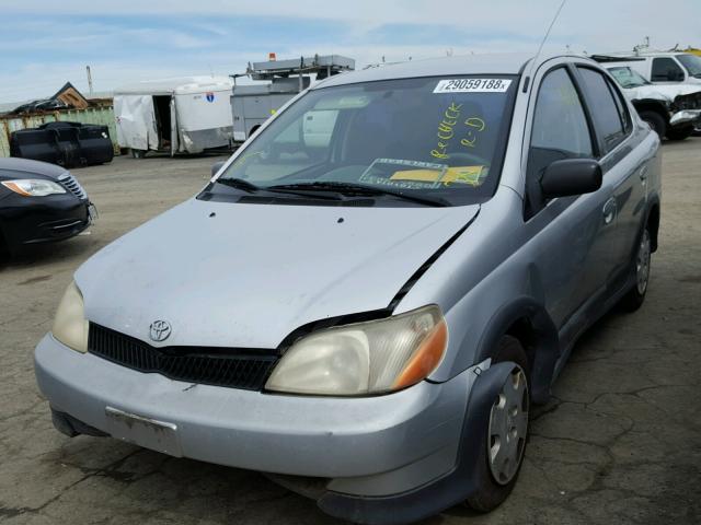 JTDBT123925027104 - 2002 TOYOTA ECHO SILVER photo 2