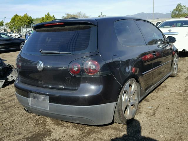 WVWEV71K86W097230 - 2006 VOLKSWAGEN NEW GTI BLACK photo 4