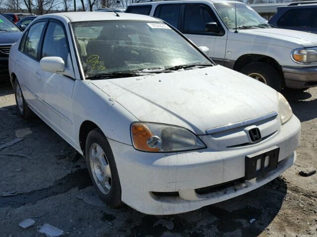 JHMES96603S023849 - 2003 HONDA CIVIC HYBR WHITE photo 1