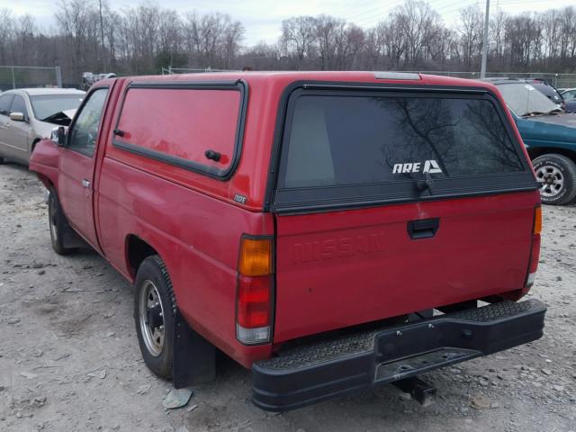 1N6SD11S6RC328566 - 1994 NISSAN TRUCK BASE RED photo 3