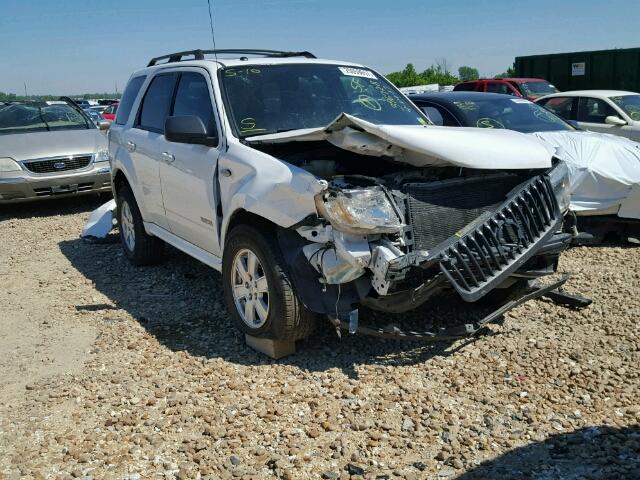 4M2CU81158KJ43723 - 2008 MERCURY MARINER WHITE photo 1