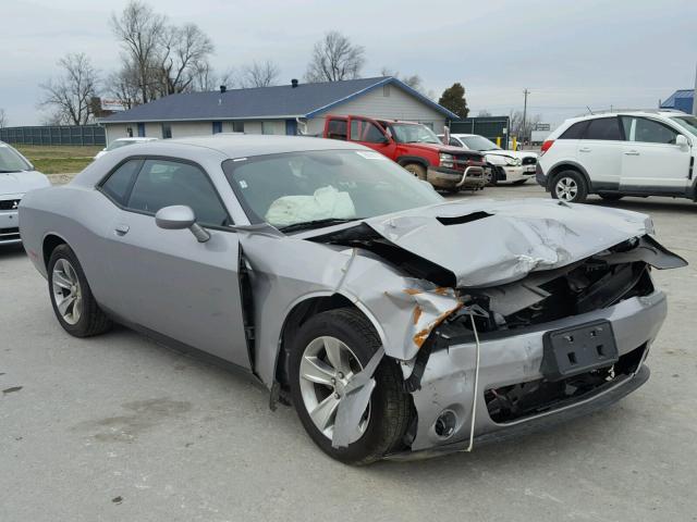 2C3CDZAG3HH550113 - 2017 DODGE CHALLENGER SILVER photo 1