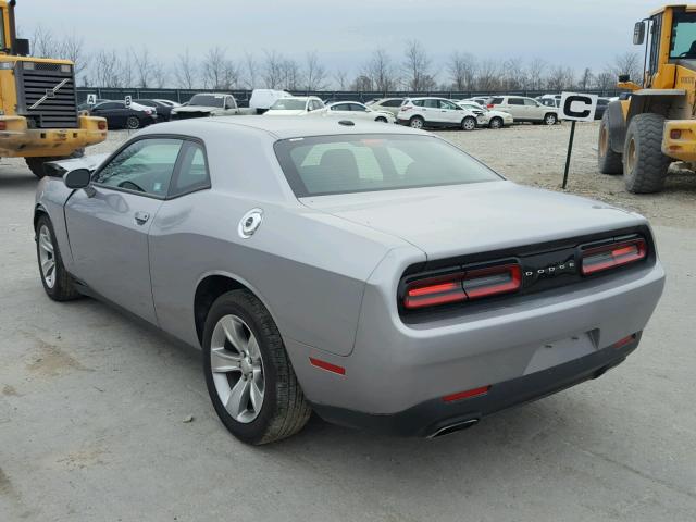 2C3CDZAG3HH550113 - 2017 DODGE CHALLENGER SILVER photo 3