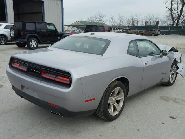 2C3CDZAG3HH550113 - 2017 DODGE CHALLENGER SILVER photo 4